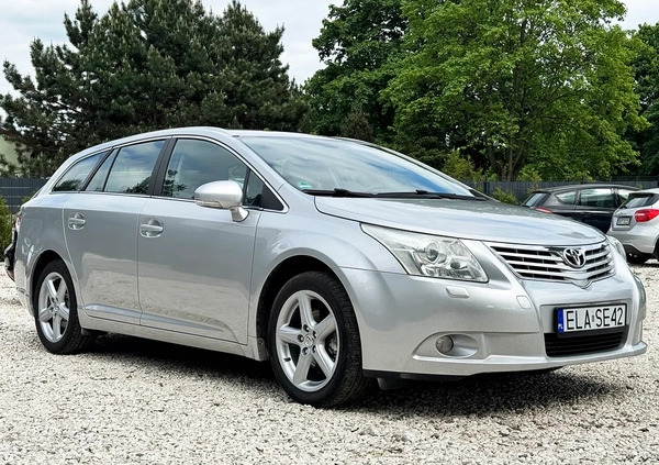 Toyota Avensis cena 34900 przebieg: 167000, rok produkcji 2009 z Łask małe 781